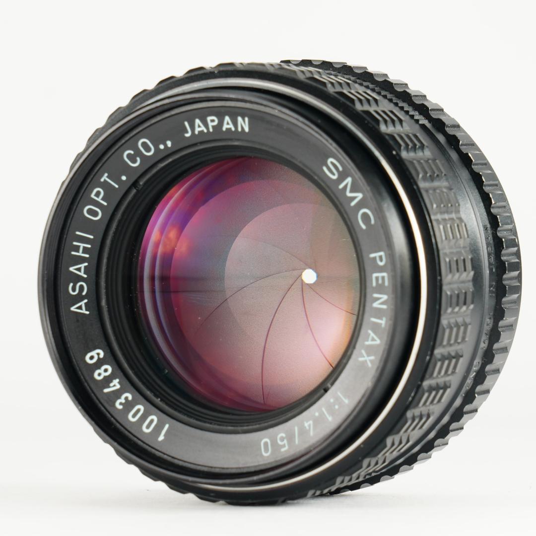 【整備＆テスト済】SMC PENTAX 50mm F1.4 489
