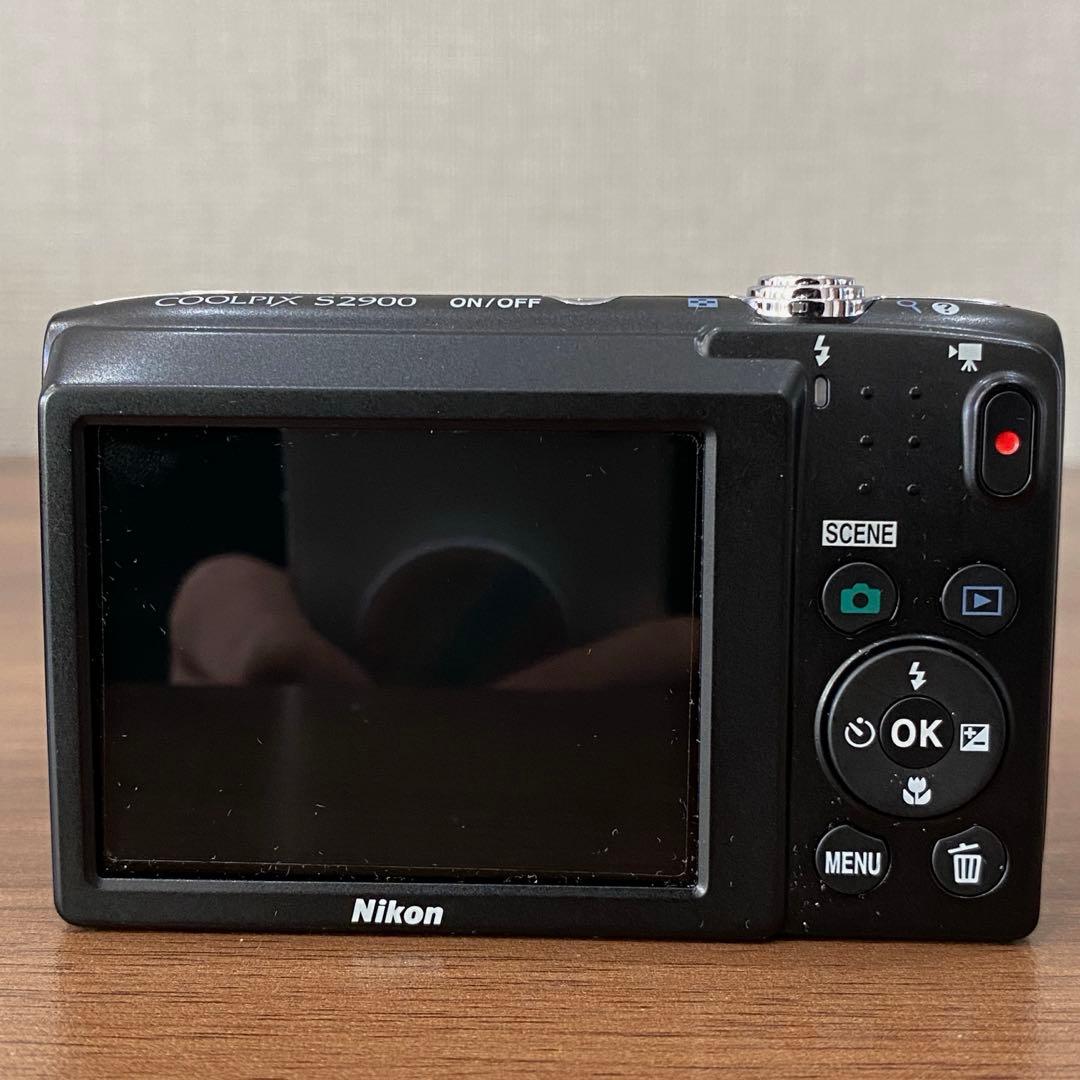【Nikon】ニコン COOLPIX デジカメ S2900 レッド