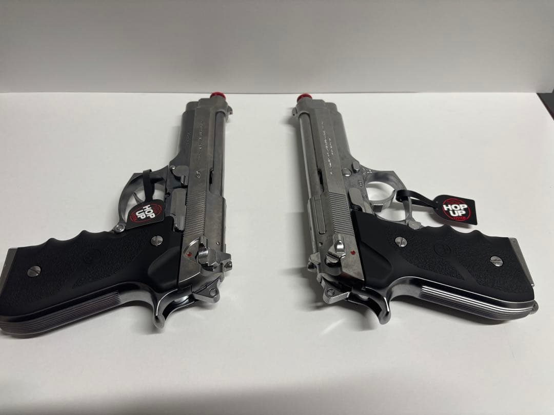 値下げ！東京マルイ M92Fクロームステンレス 2丁セット