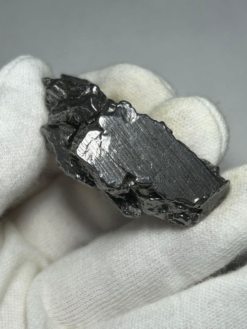 鉄隕石　カンポデルシエロ　エンドカット　オクタヘドライト　69.7g　証明書付き