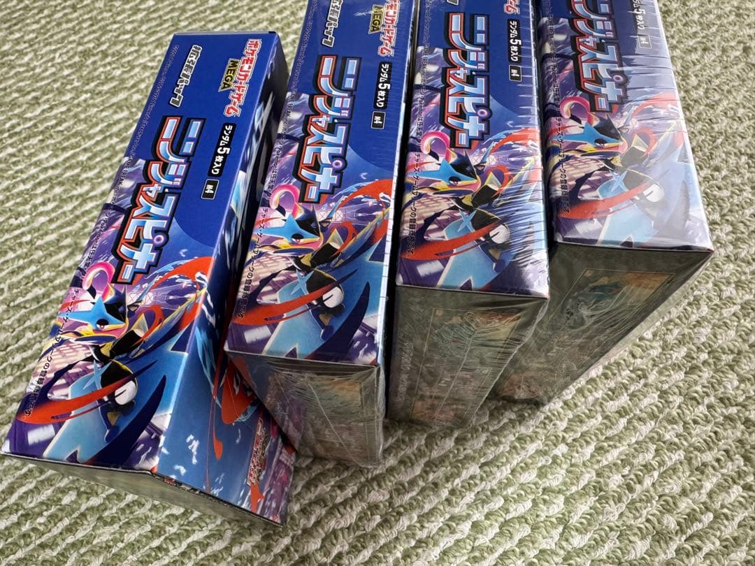 ★シュリンク付き★ ポケモンカードゲーム MEGA　ニンジャスピナー　4BOX