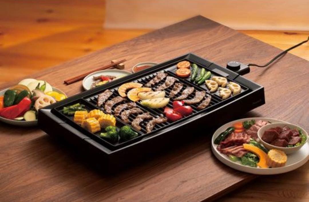 Peacock DINING BBQ [WIDE] 減煙電気焼肉器　未使用新品