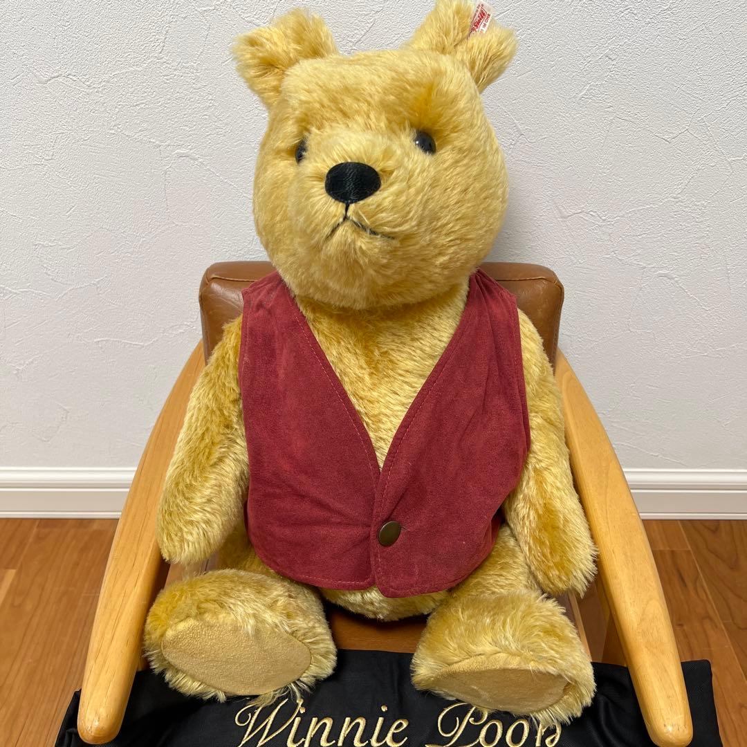 Steiff シュタイフ　Winnie Pooh ぬいぐるみ くまのプーさん