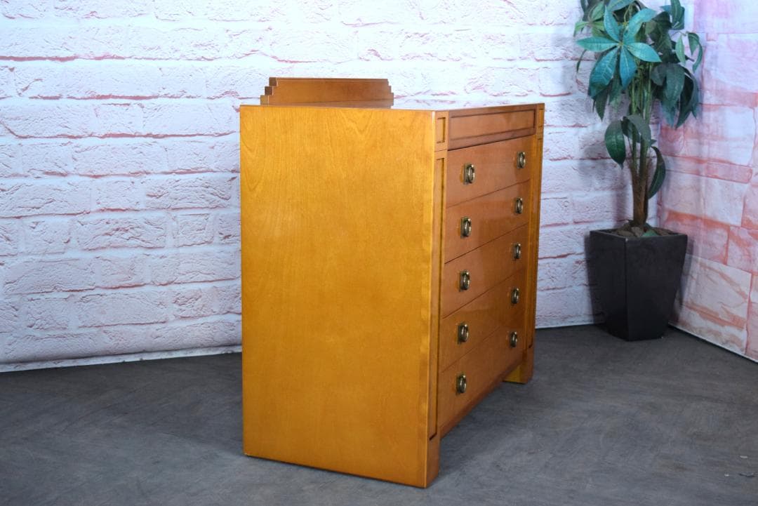 IDC大塚家具購入 MORISHIGE/モリシゲ 最高級 チェスト キャビネット