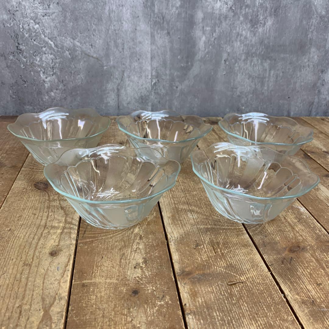 D-5 希少・レトロ】Eddy Flower（エディフラワー） 花車小鉢 5個セ