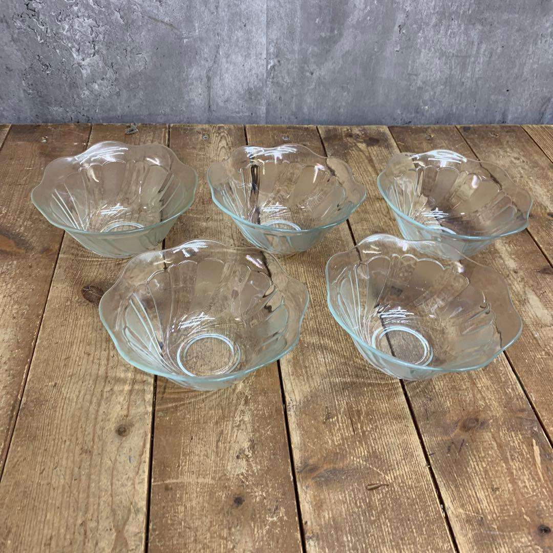 D-5 希少・レトロ】Eddy Flower（エディフラワー） 花車小鉢 5個セ