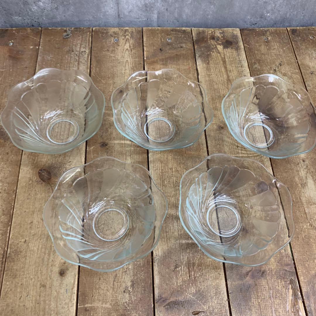 D-5 希少・レトロ】Eddy Flower（エディフラワー） 花車小鉢 5個セ