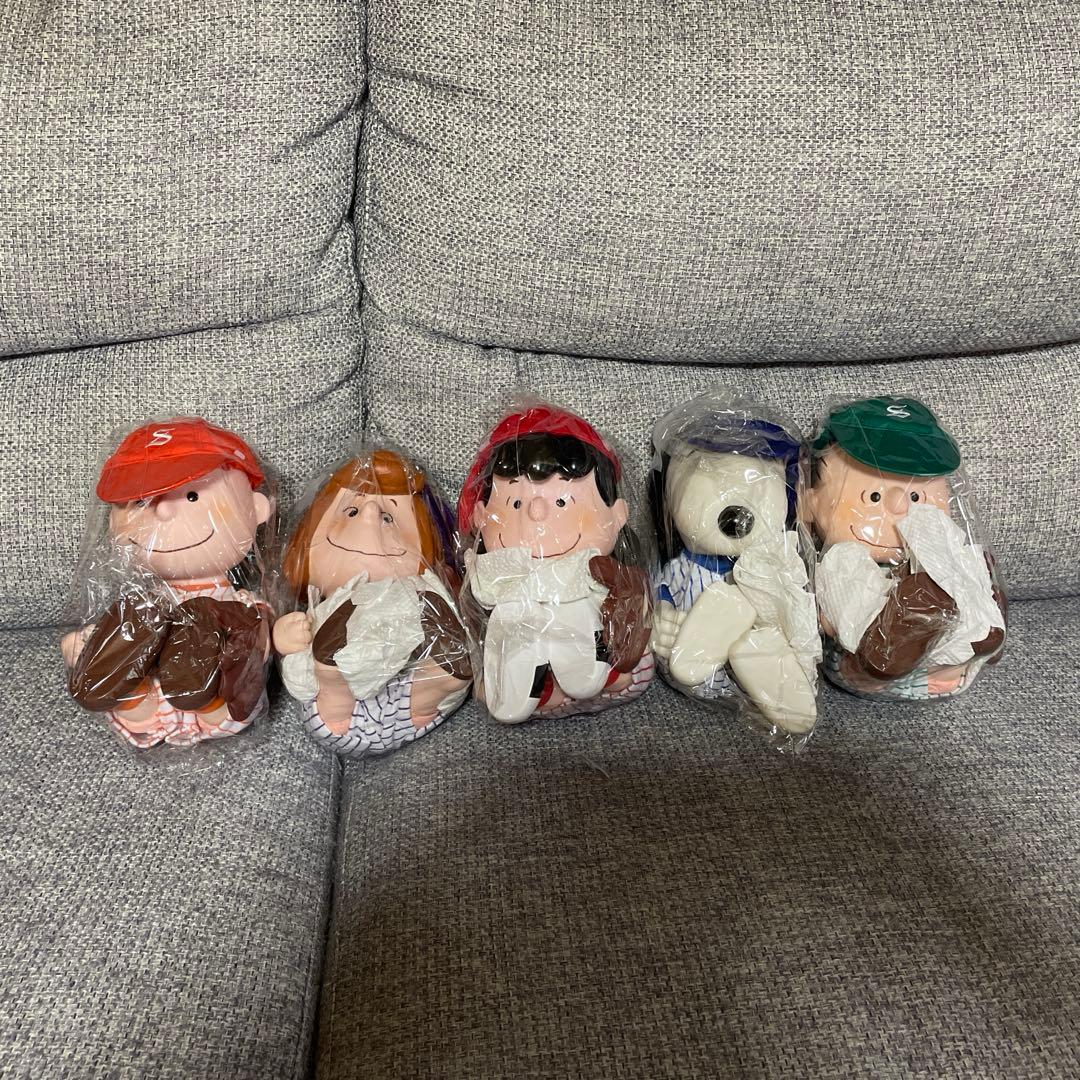 お値下げベースボールスヌーピー ソフビ