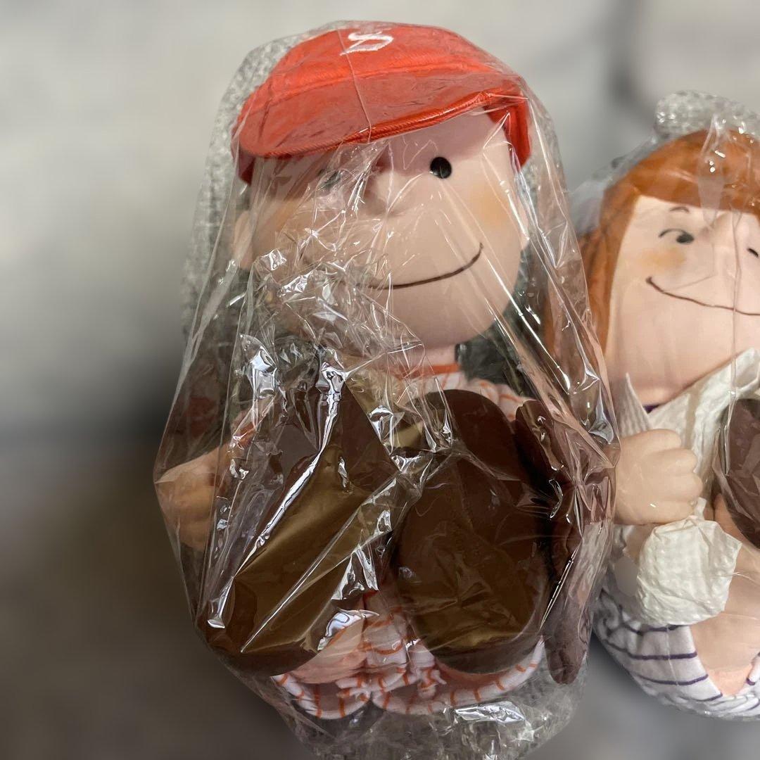 お値下げベースボールスヌーピー ソフビ