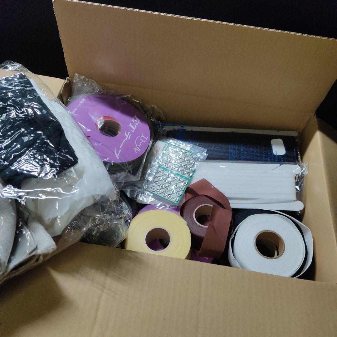 洋裁 手芸素材 バイアス折りテープ ファスナー 面テープ等 まとめ tr