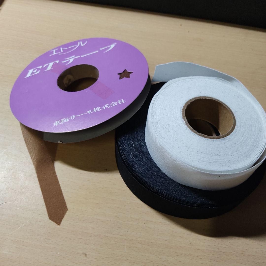 洋裁 手芸素材 バイアス折りテープ ファスナー 面テープ等 まとめ tr