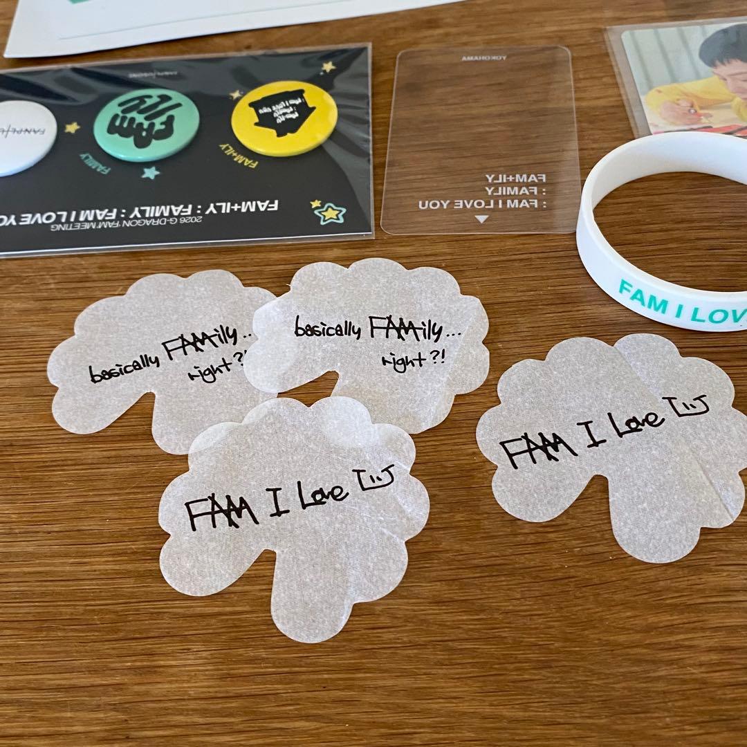 G-DRAGON ファンミ 日本　2/15 ジヨン　入場特典 全て未開封