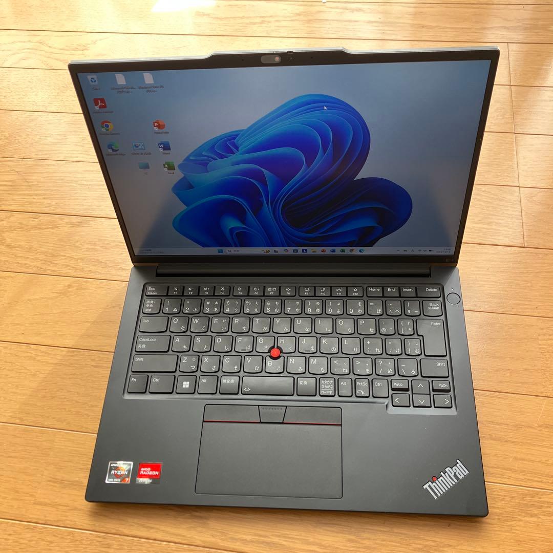 Windowsノート本体 ThinkPadE14gen5/Ryzen7/16GB/1TB/MsOffice