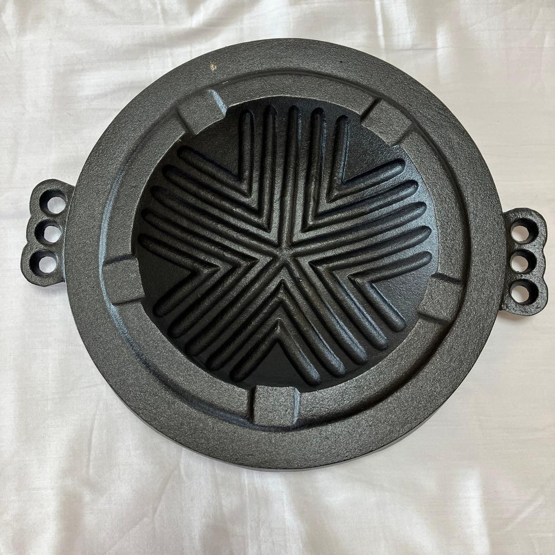 ジンギスカン鍋 25cm 南部鉄器