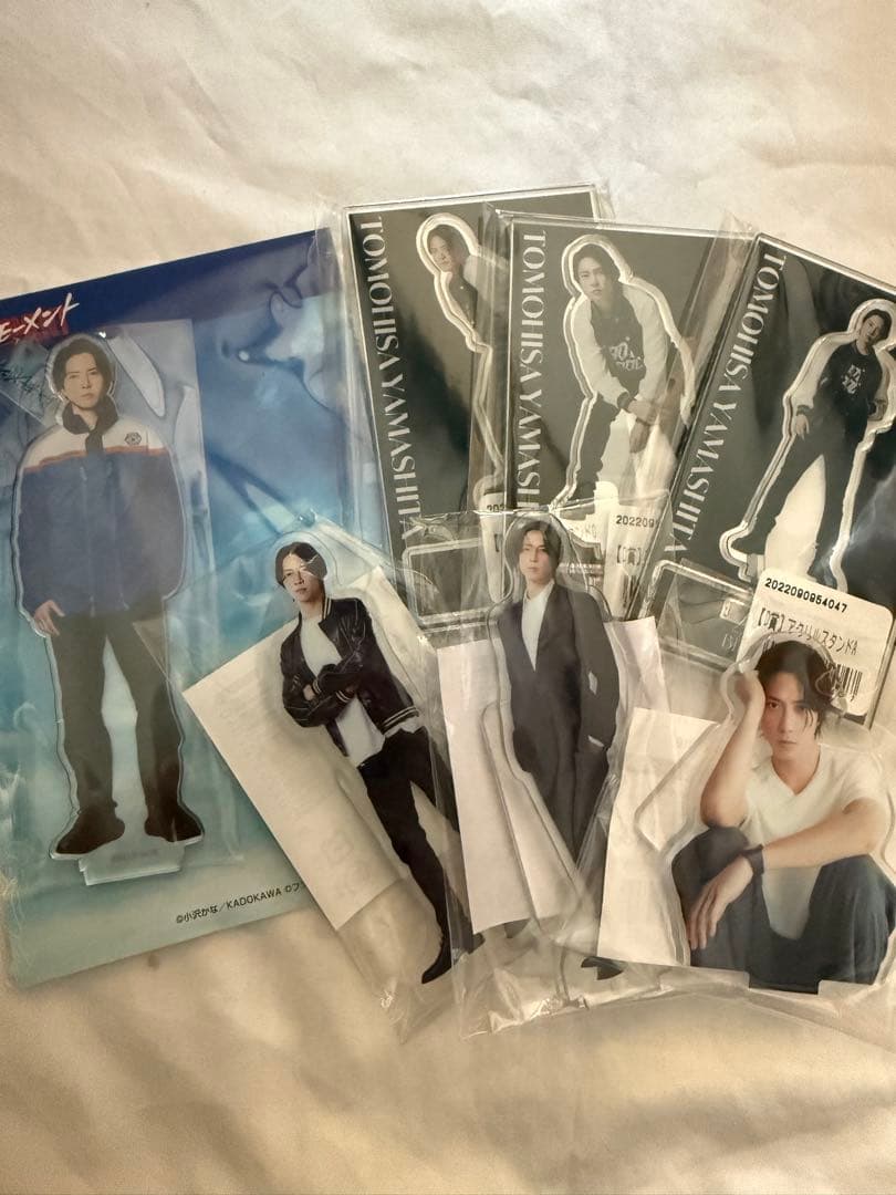 山下智久 Club9 Tシャツ、アクスタ、シール