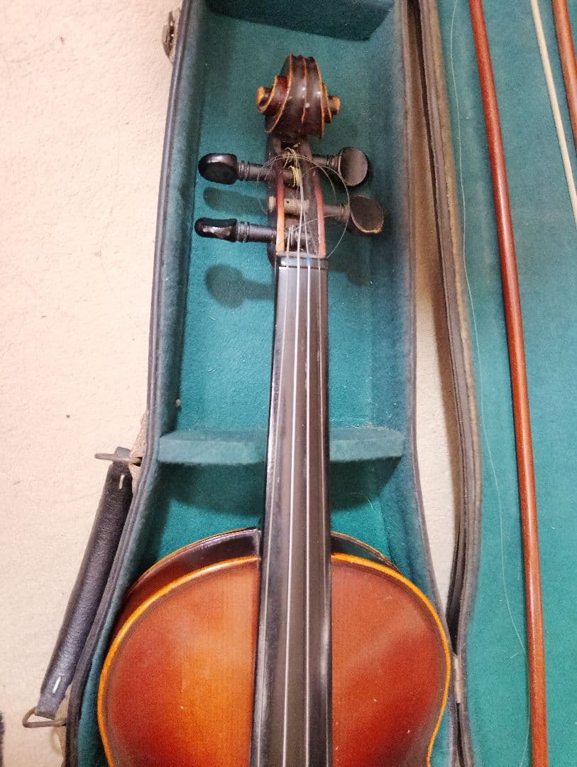 福島　木曽　バイオリン　No.3　4/4　伝統工芸　ジャンク