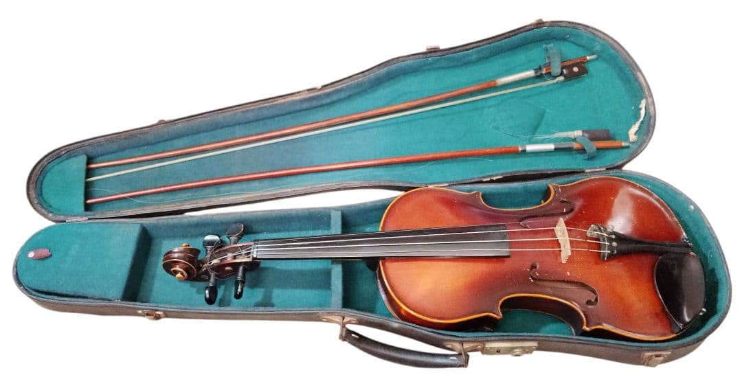 福島　木曽　バイオリン　No.3　4/4　伝統工芸　ジャンク