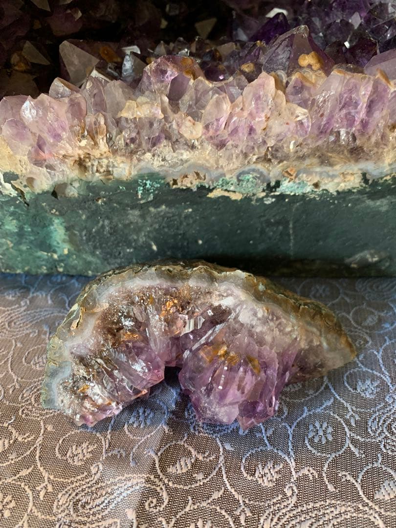 アメジストドーム　欠けあり　送料込み