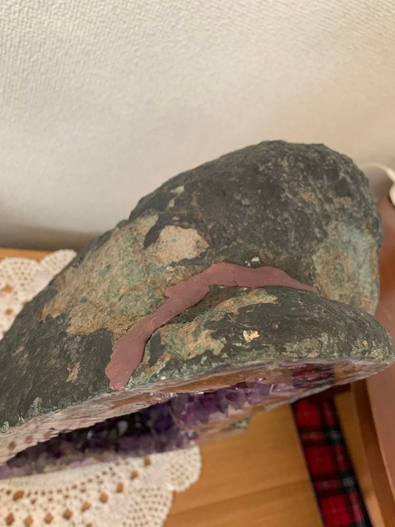 アメジストドーム　欠けあり　送料込み