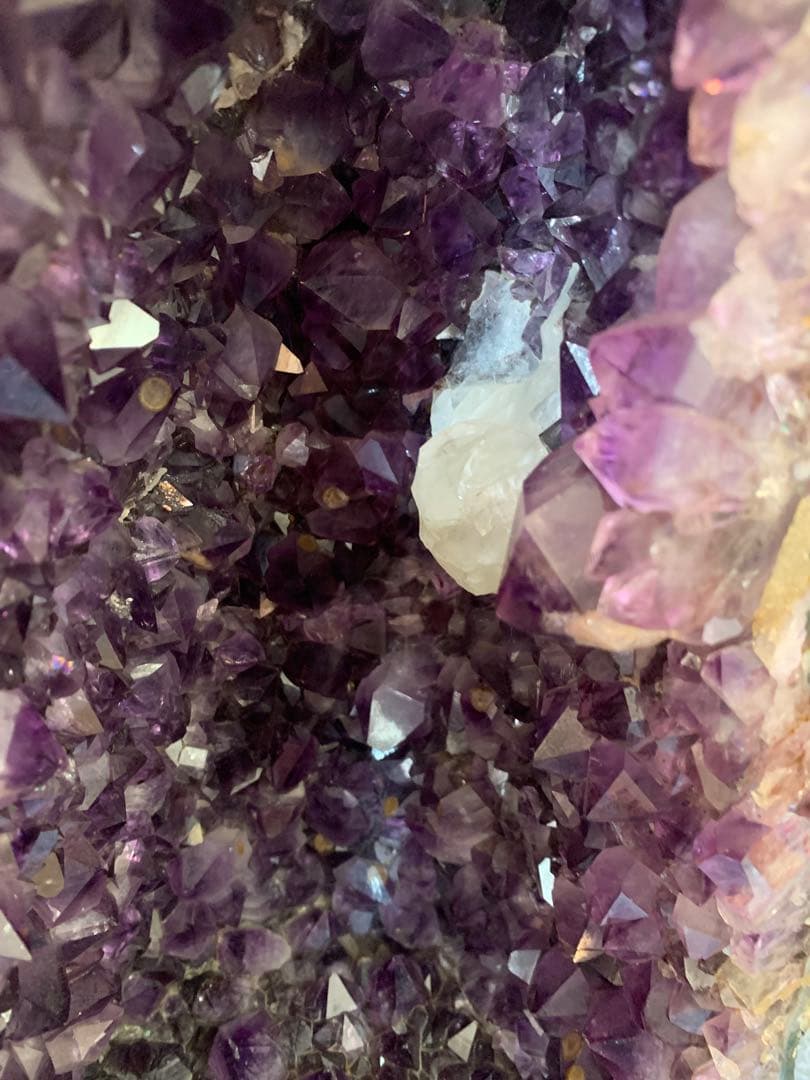 アメジストドーム　欠けあり　送料込み