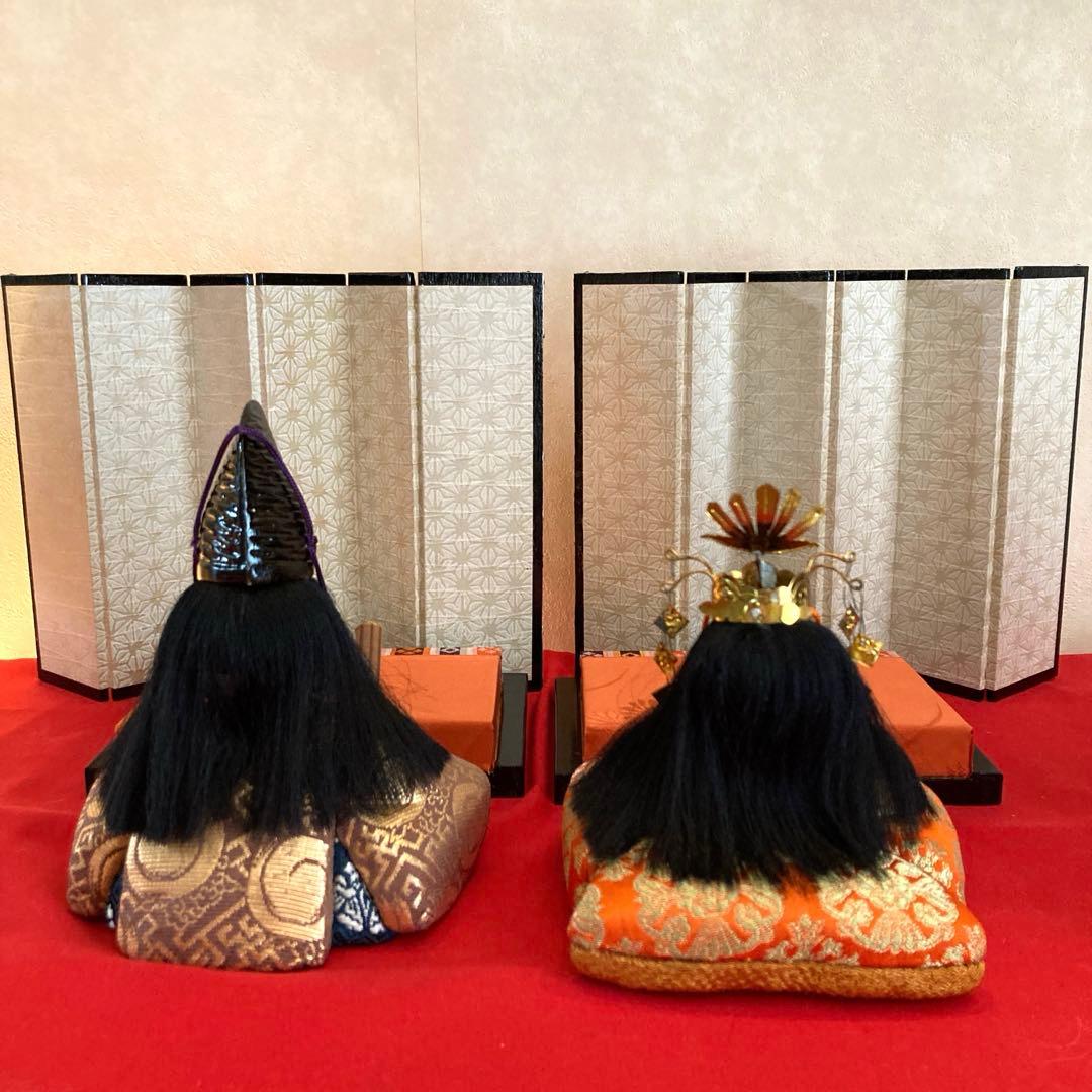 美品　雛人形　お雛様　ひな人形　五楽人　木目込み人形　雛道具