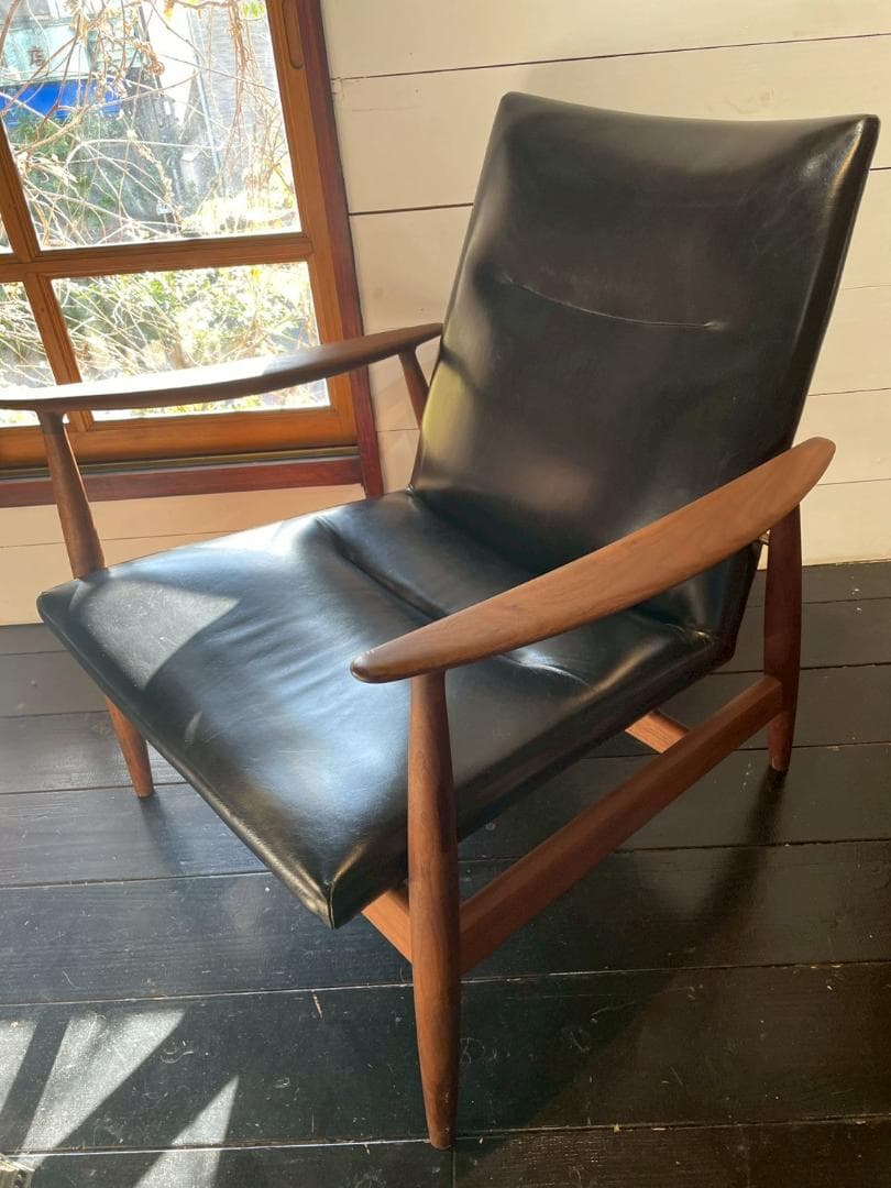 Ritzwell リッツウェル RIVAGE イージーチェア ブラックレザー