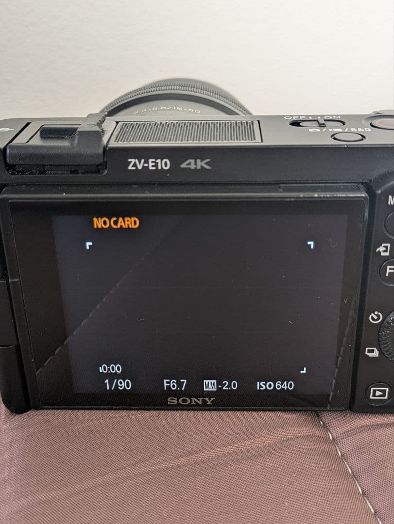 Sony ZV-E10 ミラーレスカメラ 4K