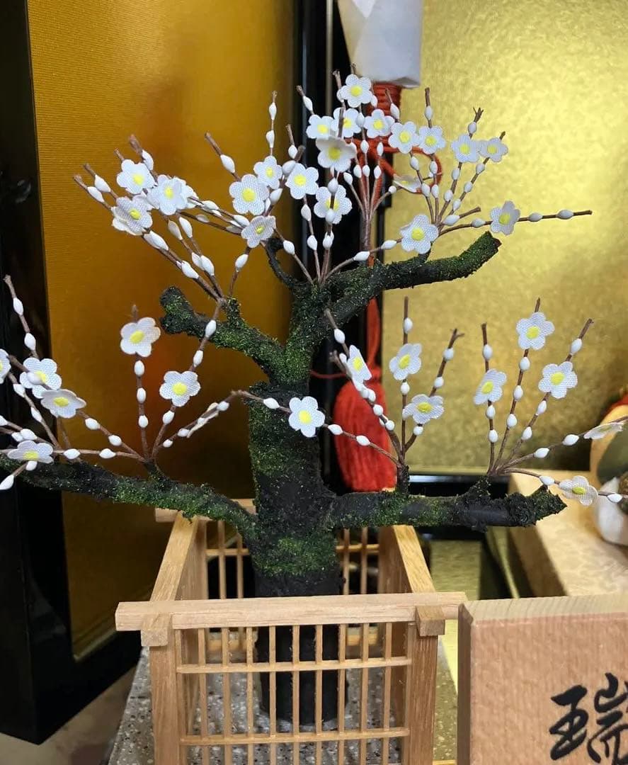 美品 愛らしい雛人形 真多呂の瑞花雛