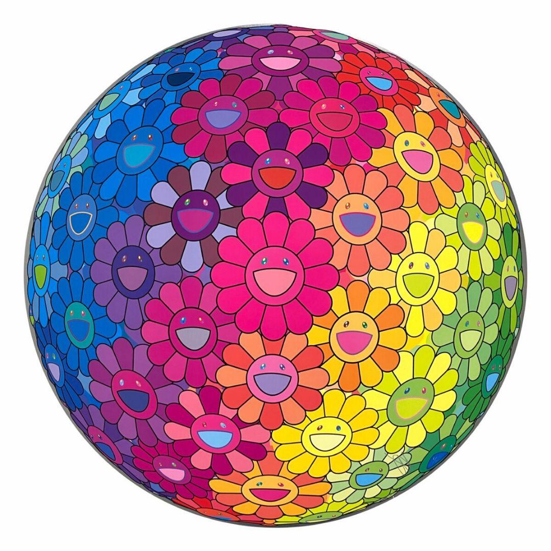 村上隆「レインボーの心の中」