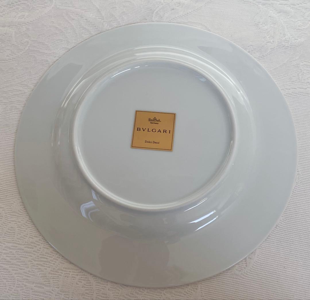 ブルガリ　dolci deco プレート　22.5センチ ローゼンタール製