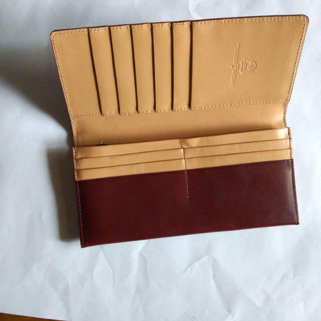 栃木レザー　長財布　　 超薄型　軽量　男女兼用