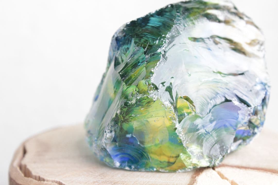 シエラネバダ産アンダラクリスタル　マルチカラー（ブルー・グリーン系）