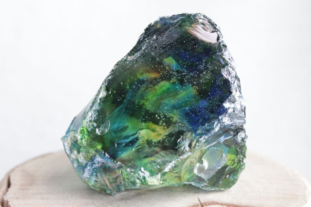 シエラネバダ産アンダラクリスタル　マルチカラー（ブルー・グリーン系）