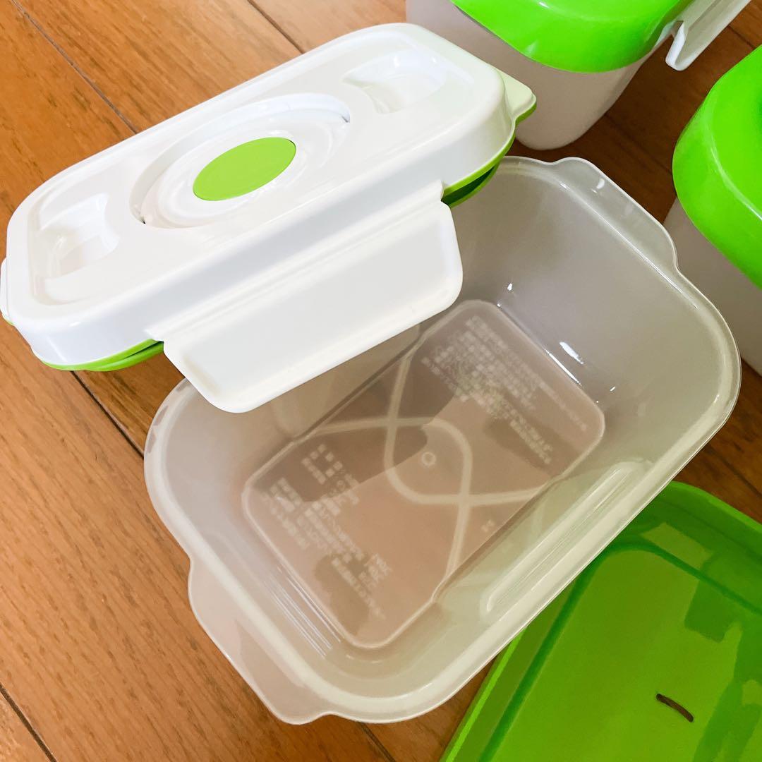フォーサ　真空食品保存容器セット　7個