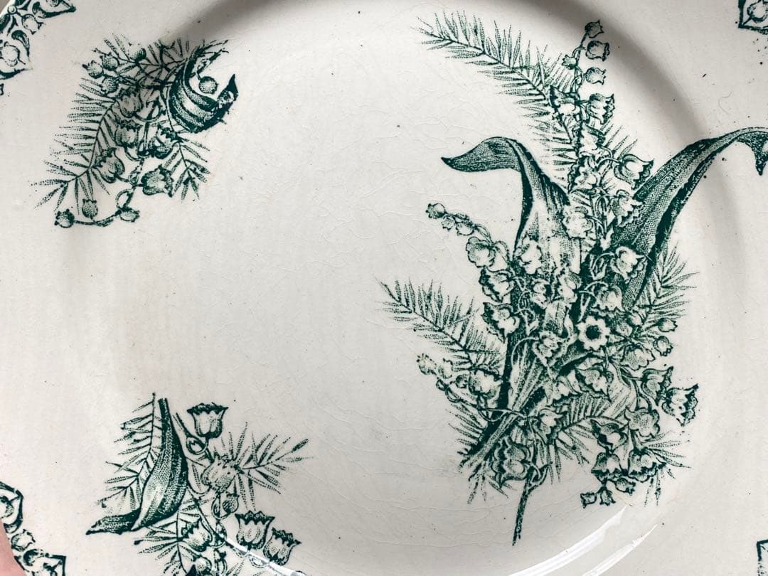 フランス SAINT AMAND \"MUGUET\" すずらん メインお皿