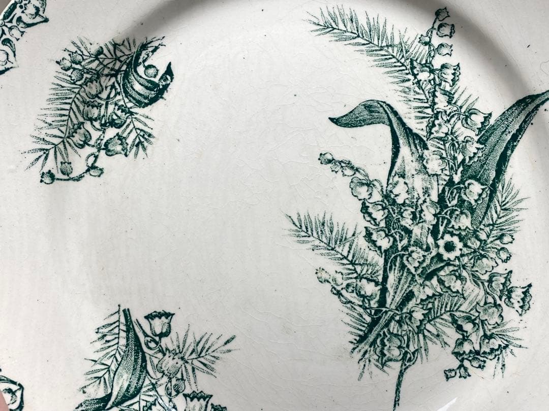 フランス SAINT AMAND \"MUGUET\" すずらん メインお皿