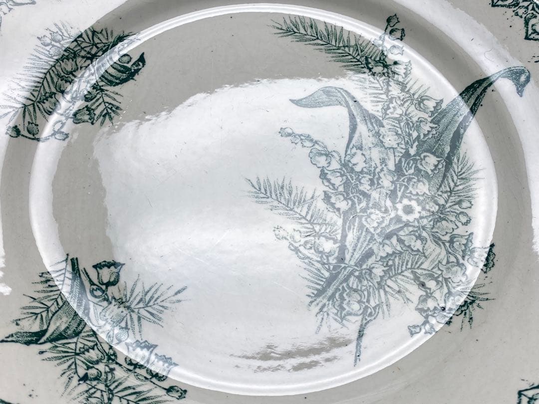 フランス SAINT AMAND \"MUGUET\" すずらん メインお皿