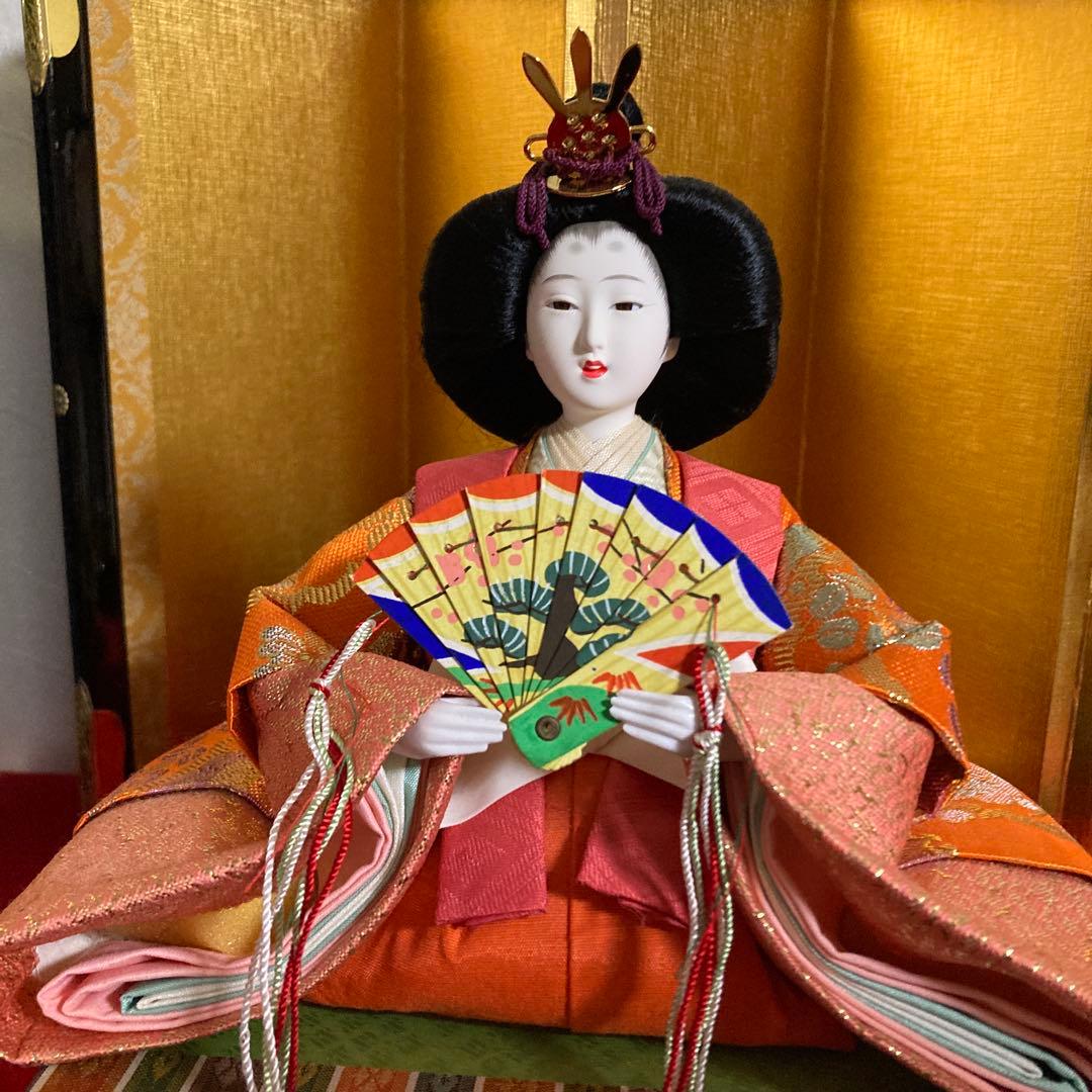 秀月 雛人形 日本人形 七段飾り 桃の節句 雛祭り セットNo.①