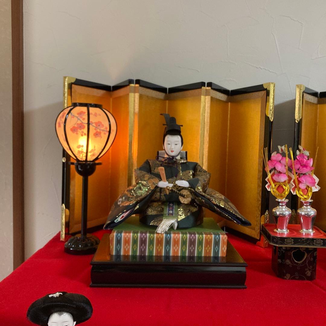 秀月 雛人形 日本人形 七段飾り 桃の節句 雛祭り セットNo.①