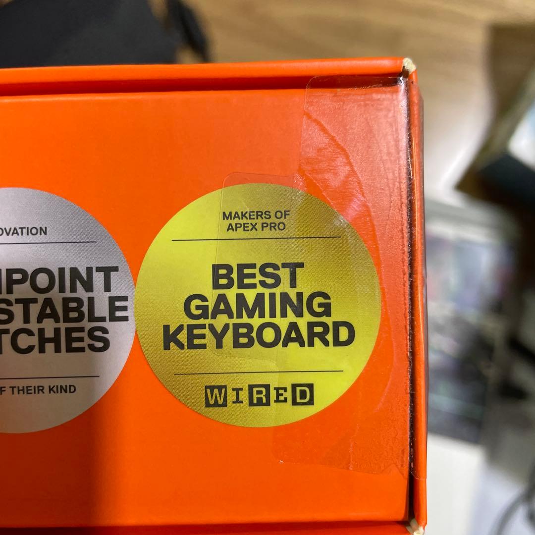 Steelseries ラピッドトリガー 搭載 ゲーミングキーボード