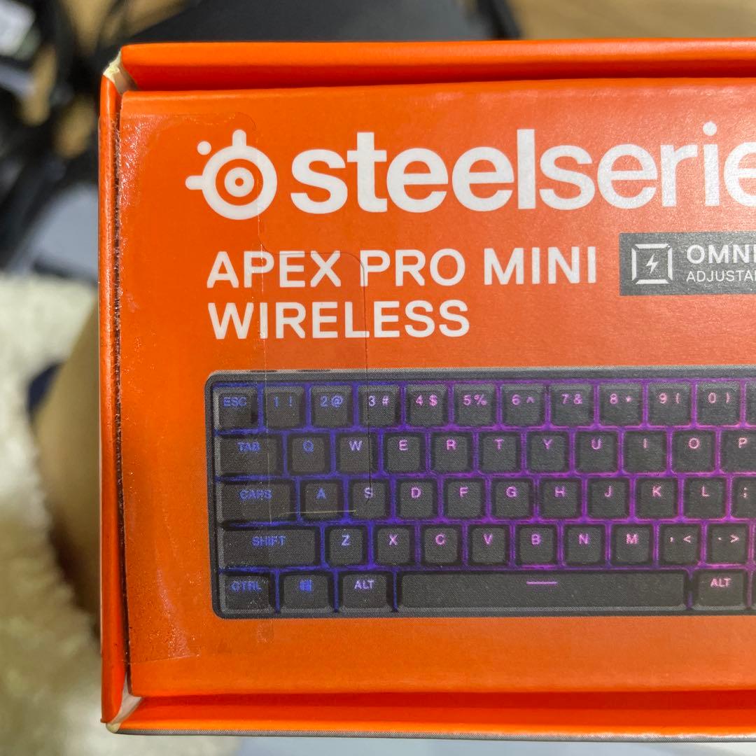 Steelseries ラピッドトリガー 搭載 ゲーミングキーボード