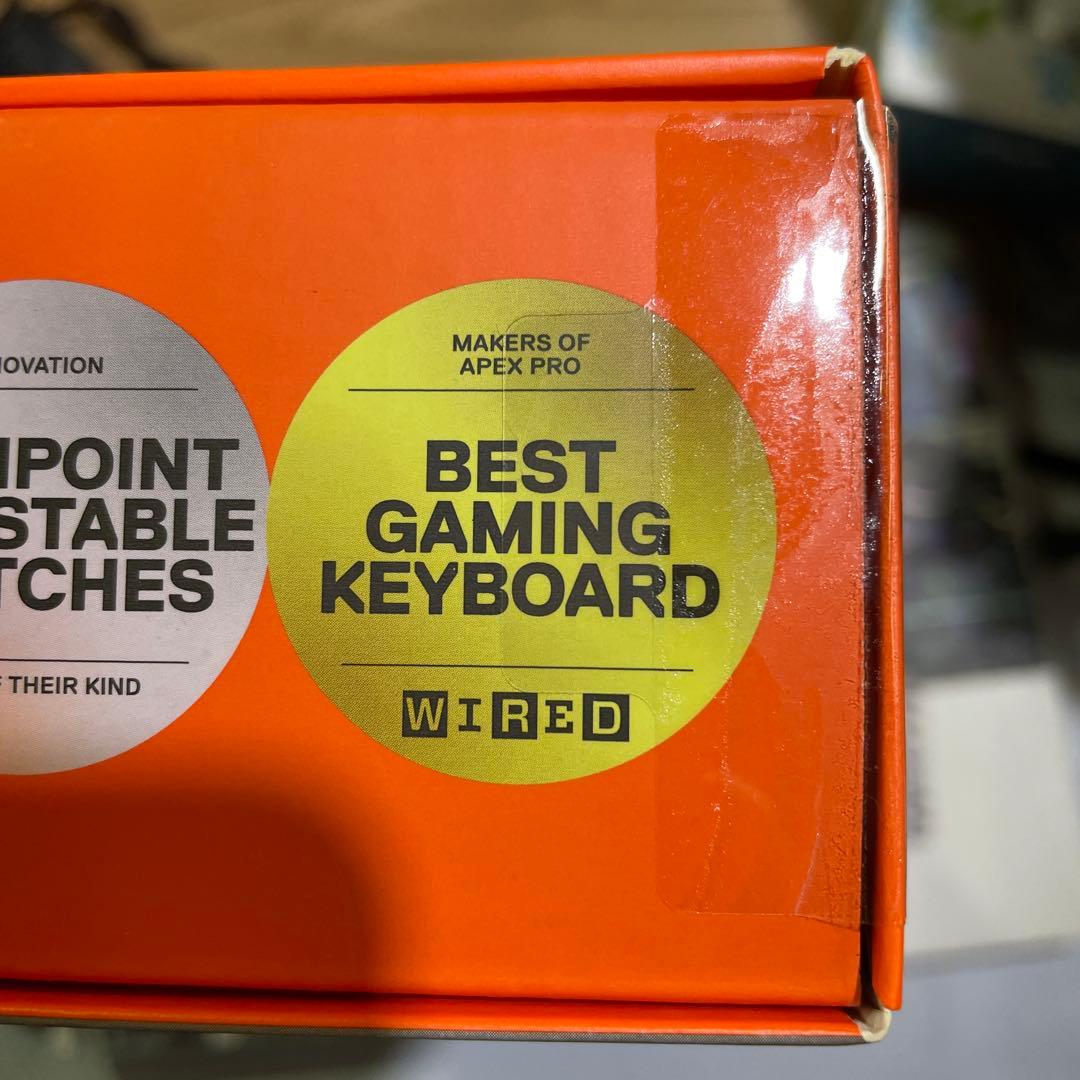Steelseries ラピッドトリガー 搭載 ゲーミングキーボード