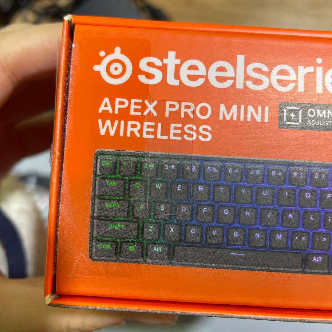 Steelseries ラピッドトリガー 搭載 ゲーミングキーボード