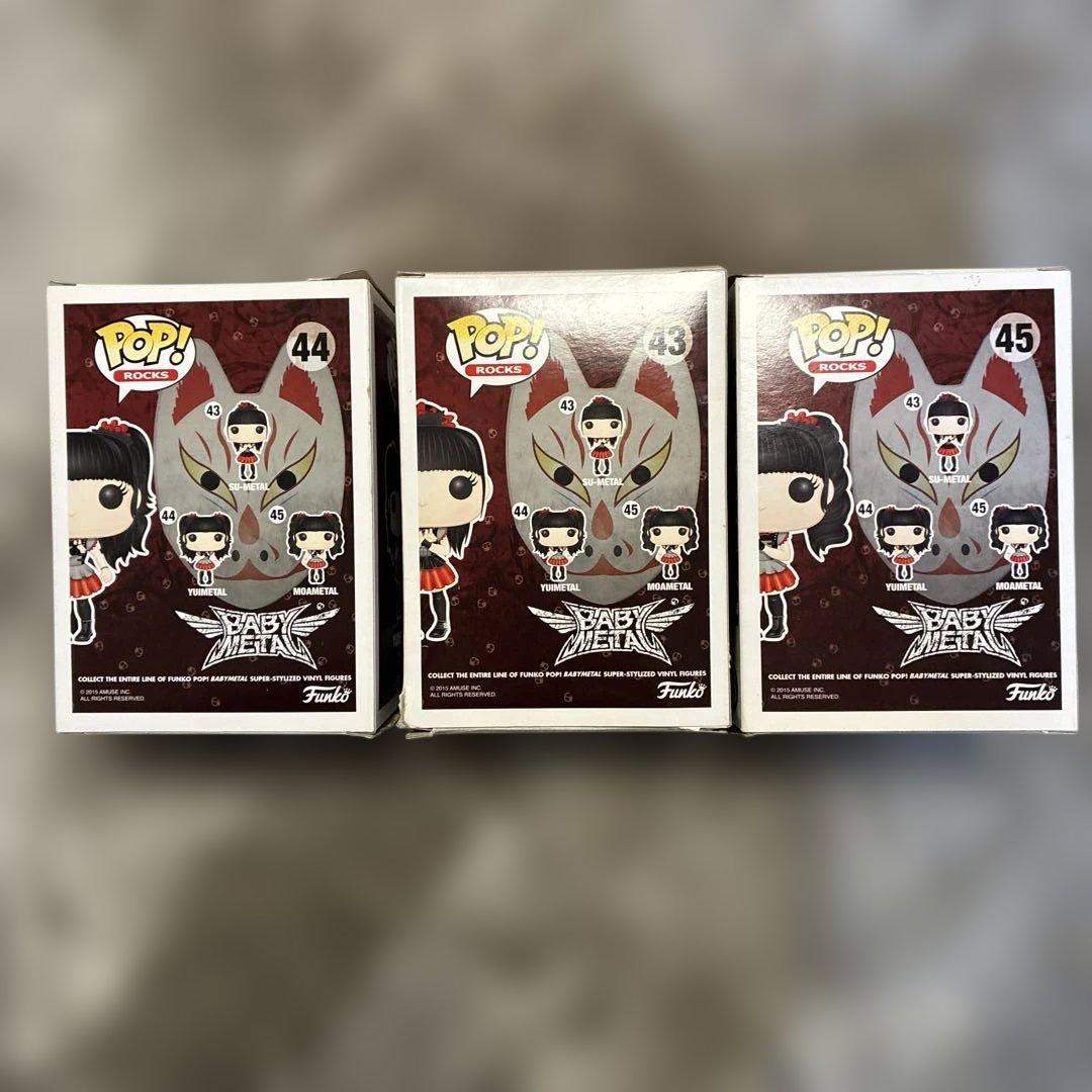 D*4様 FUNKO POP!ROCKS BABYL ベビーメタル　フィ