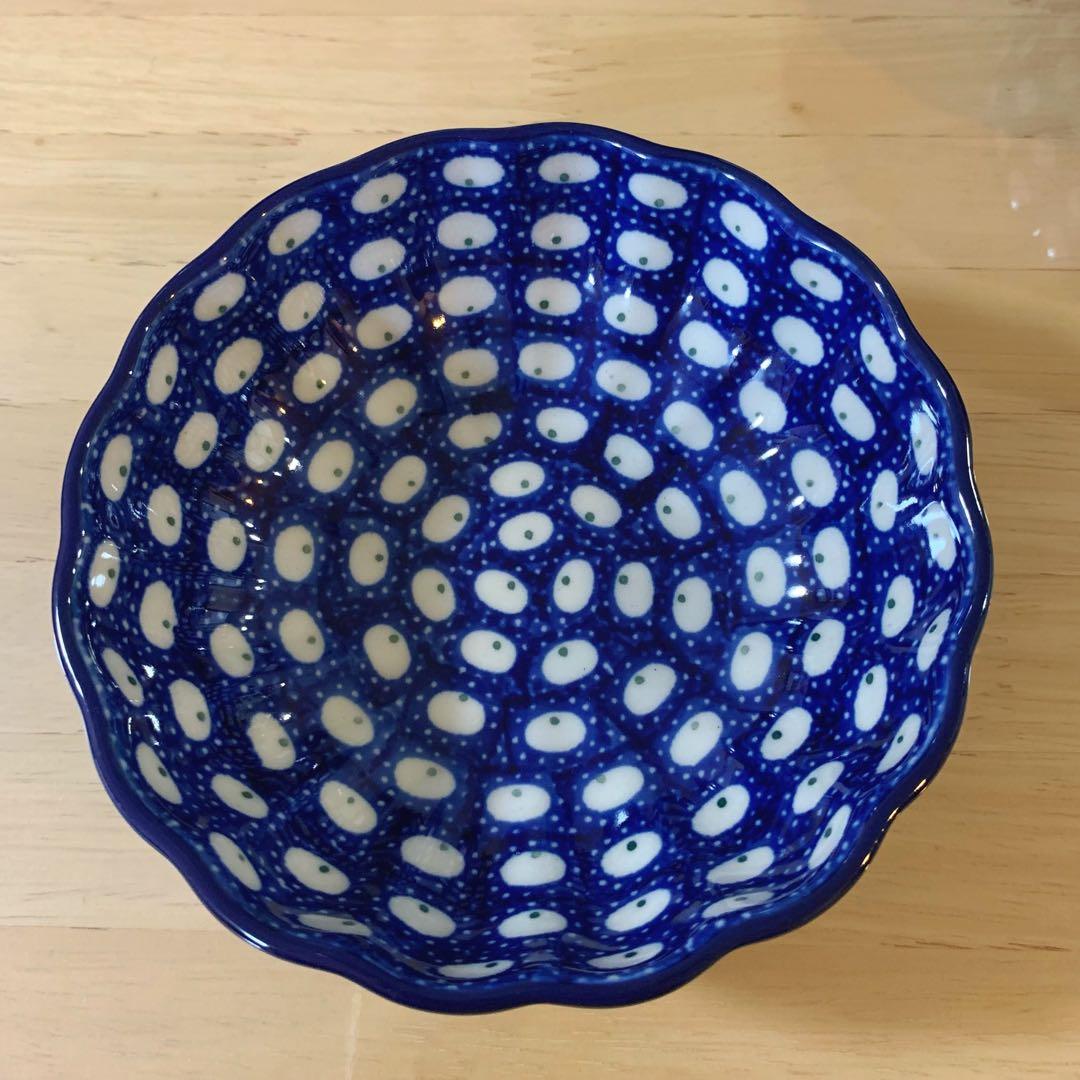 ポーリッシュポタリー ドヌーブ シェルボウル ２個セット