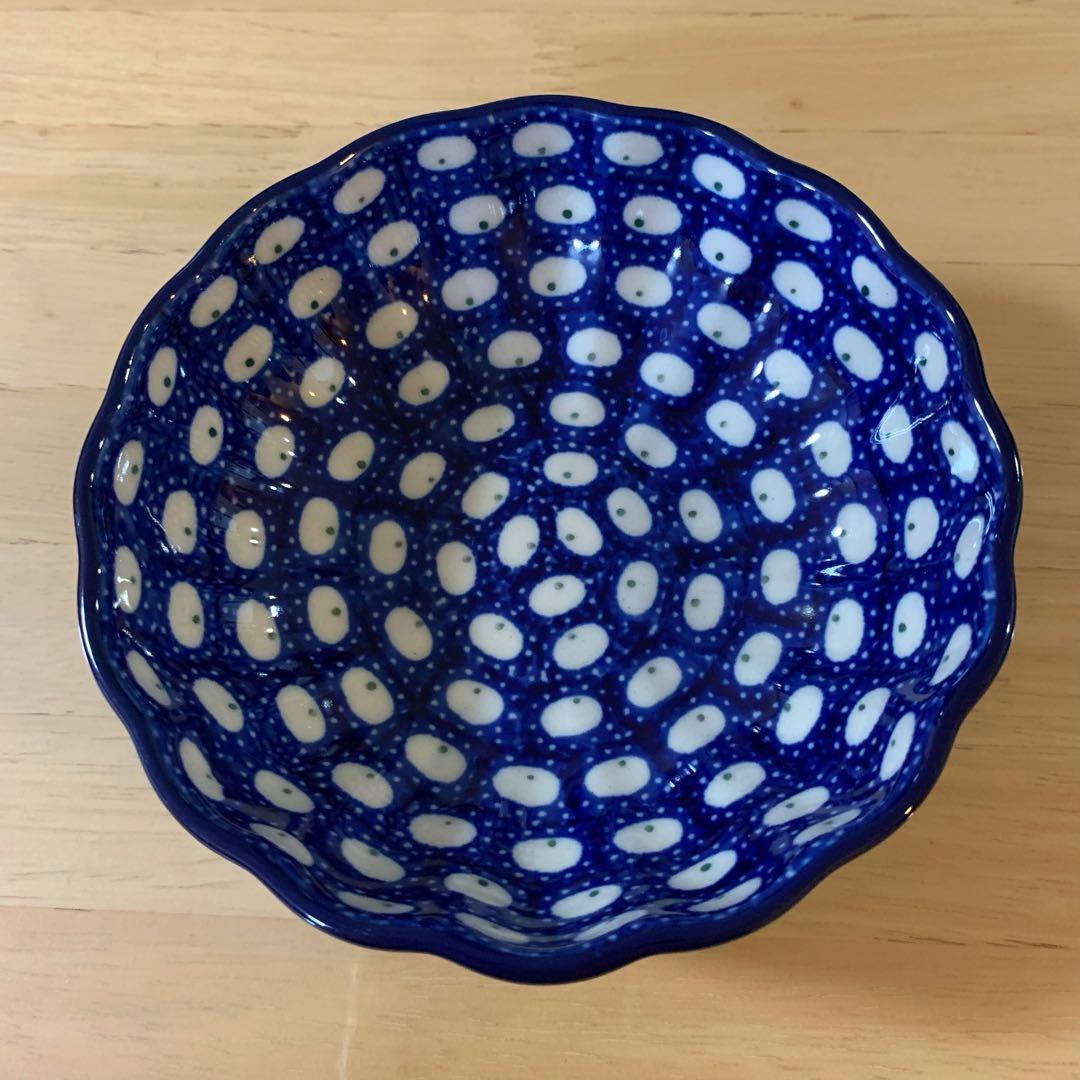 ポーリッシュポタリー ドヌーブ シェルボウル ２個セット