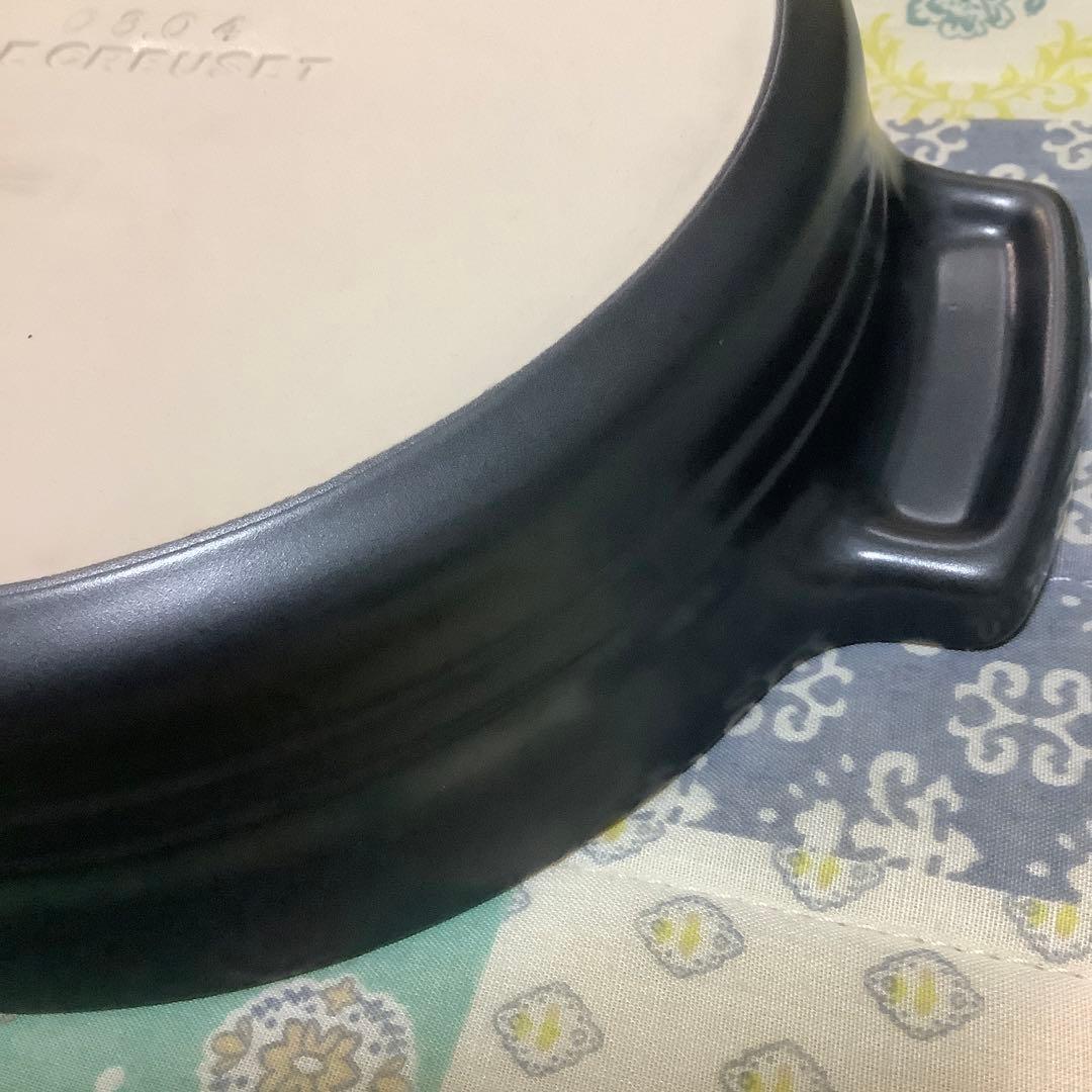 未使用 ル・クルーゼ グラタン皿 グラニット ラウンドベイキングディッシュ