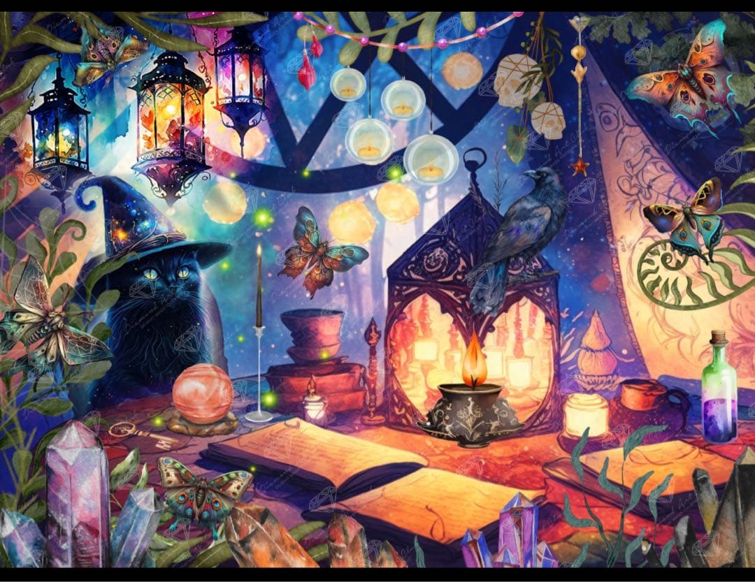 3/4までセール　ダイヤモンドアートクラブ Fortune Teller