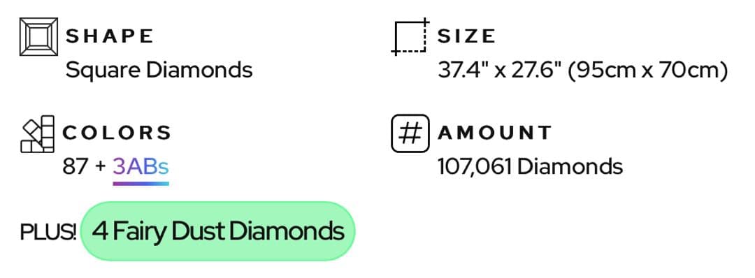 3/4までセール　ダイヤモンドアートクラブ Fortune Teller