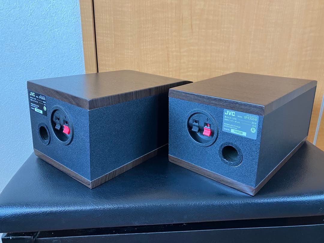 【音出し確認済】JVC ケンウッド ウッドコーンスピーカー SP-EXS3